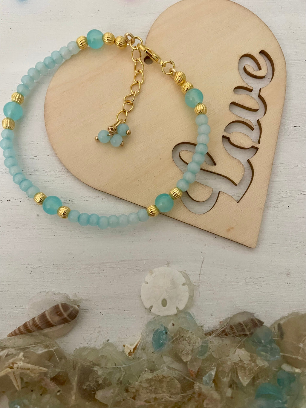 Sea Glass Pura Vida Dream Adjustable Bracelet