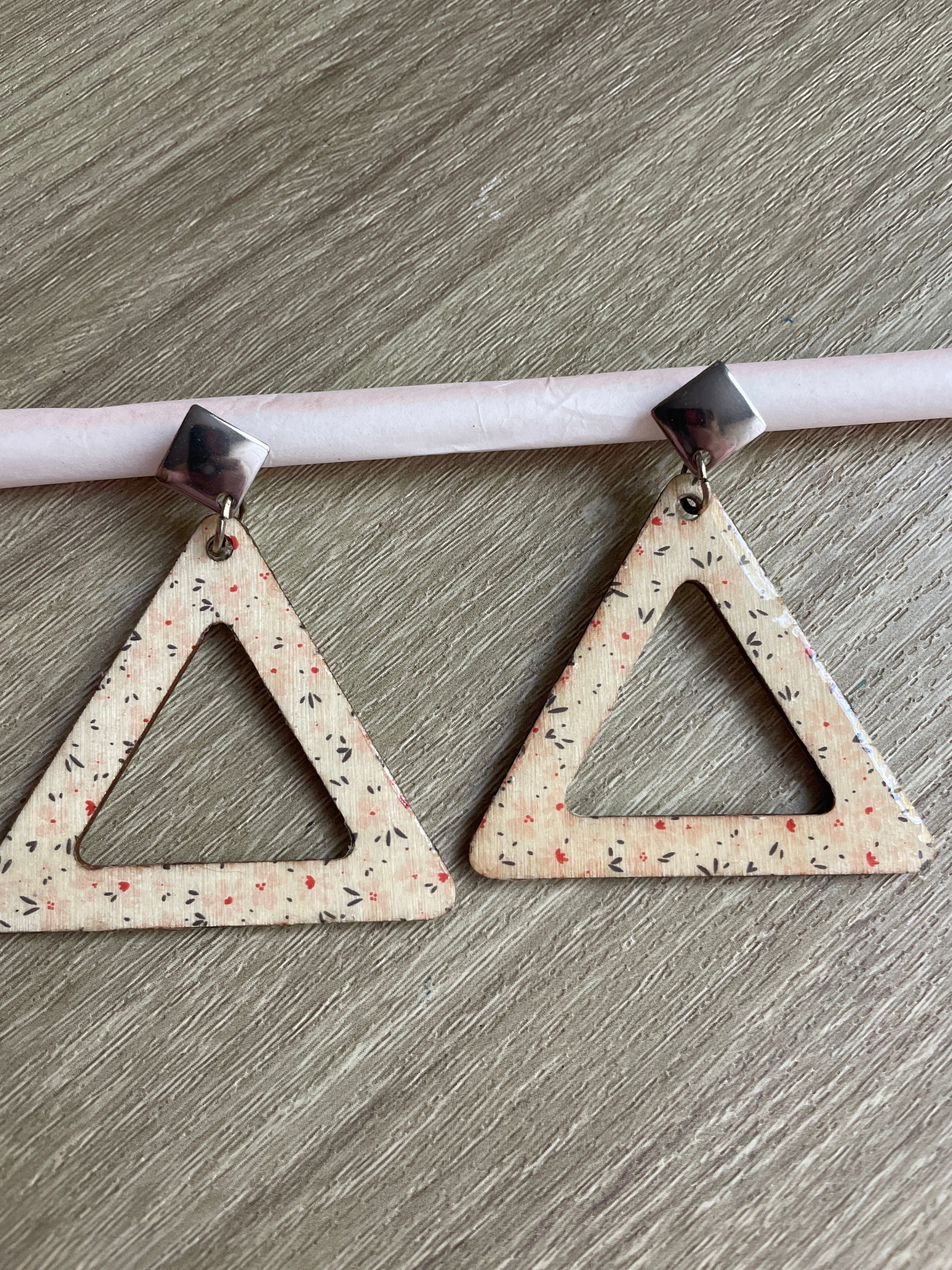 Triangular Trapeze Earrings