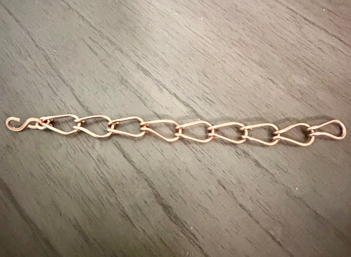 Pure Copper Men's Link Bracelet