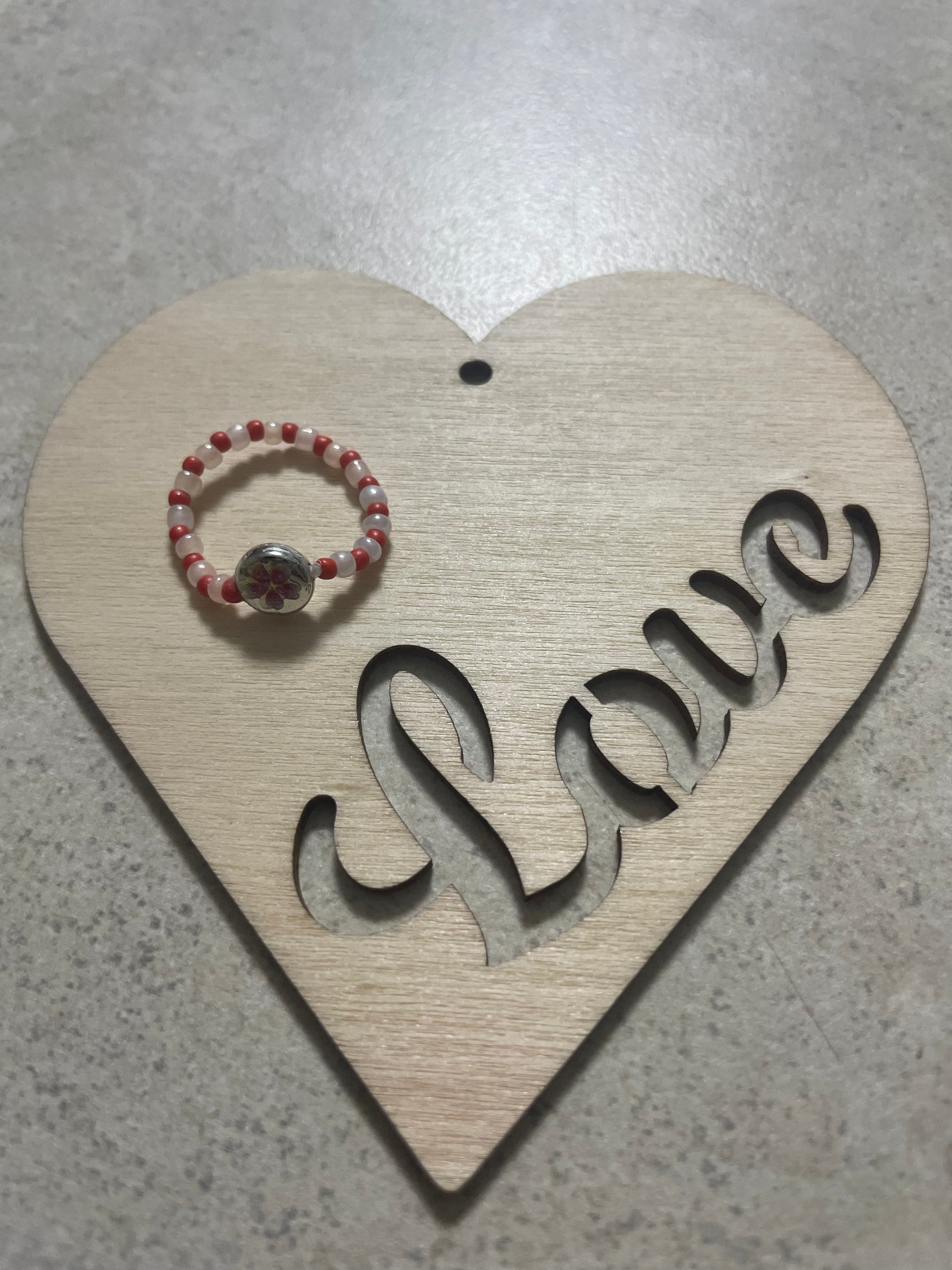Handcrafted Bead Rings on multiple designs
