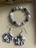 Marble Flowers Set
