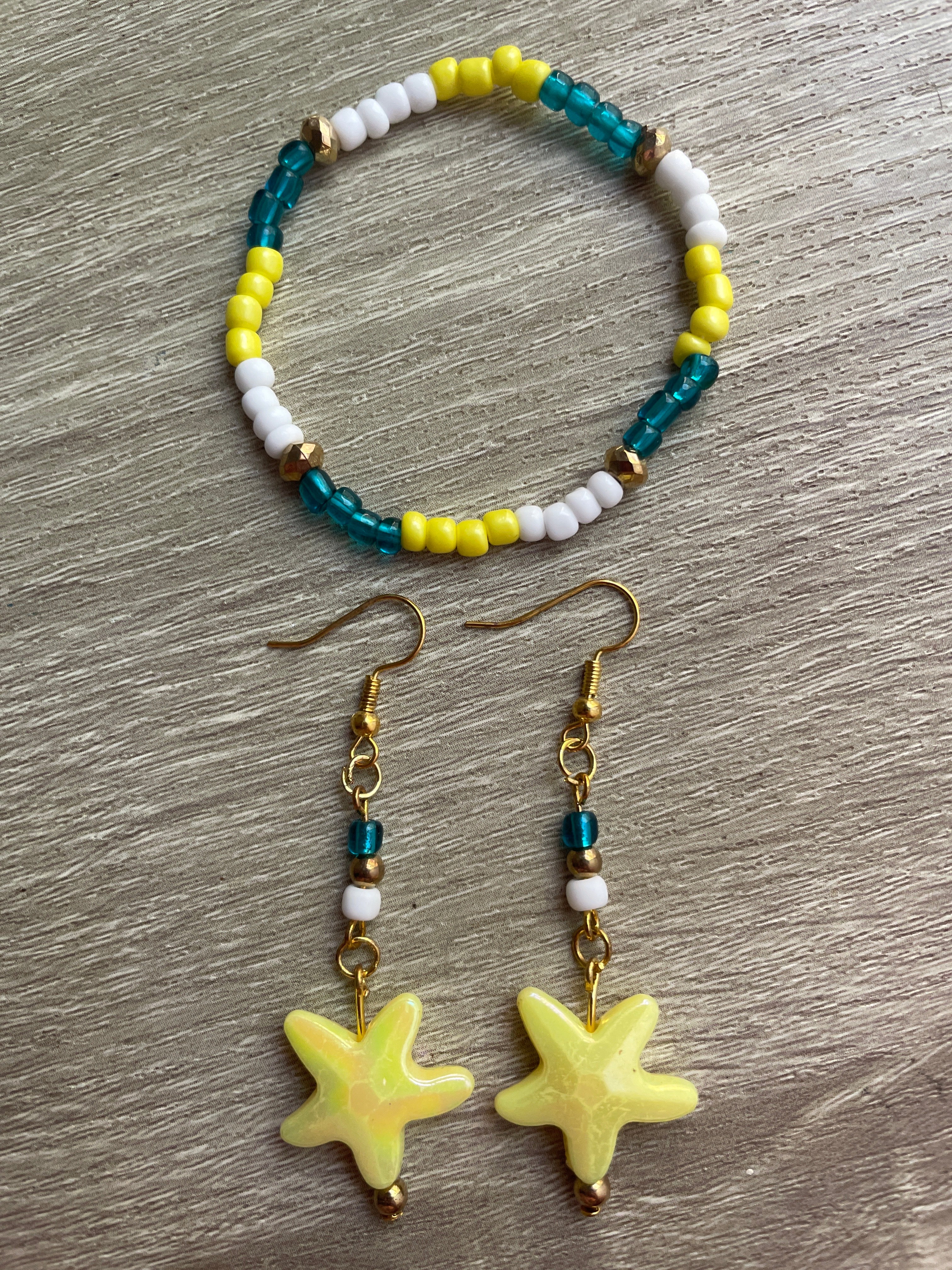 Starfish Dangle Drops Jewelry Sets - 4 Variants