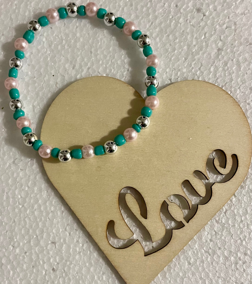 Custom Beaded Bracelets- All Colors