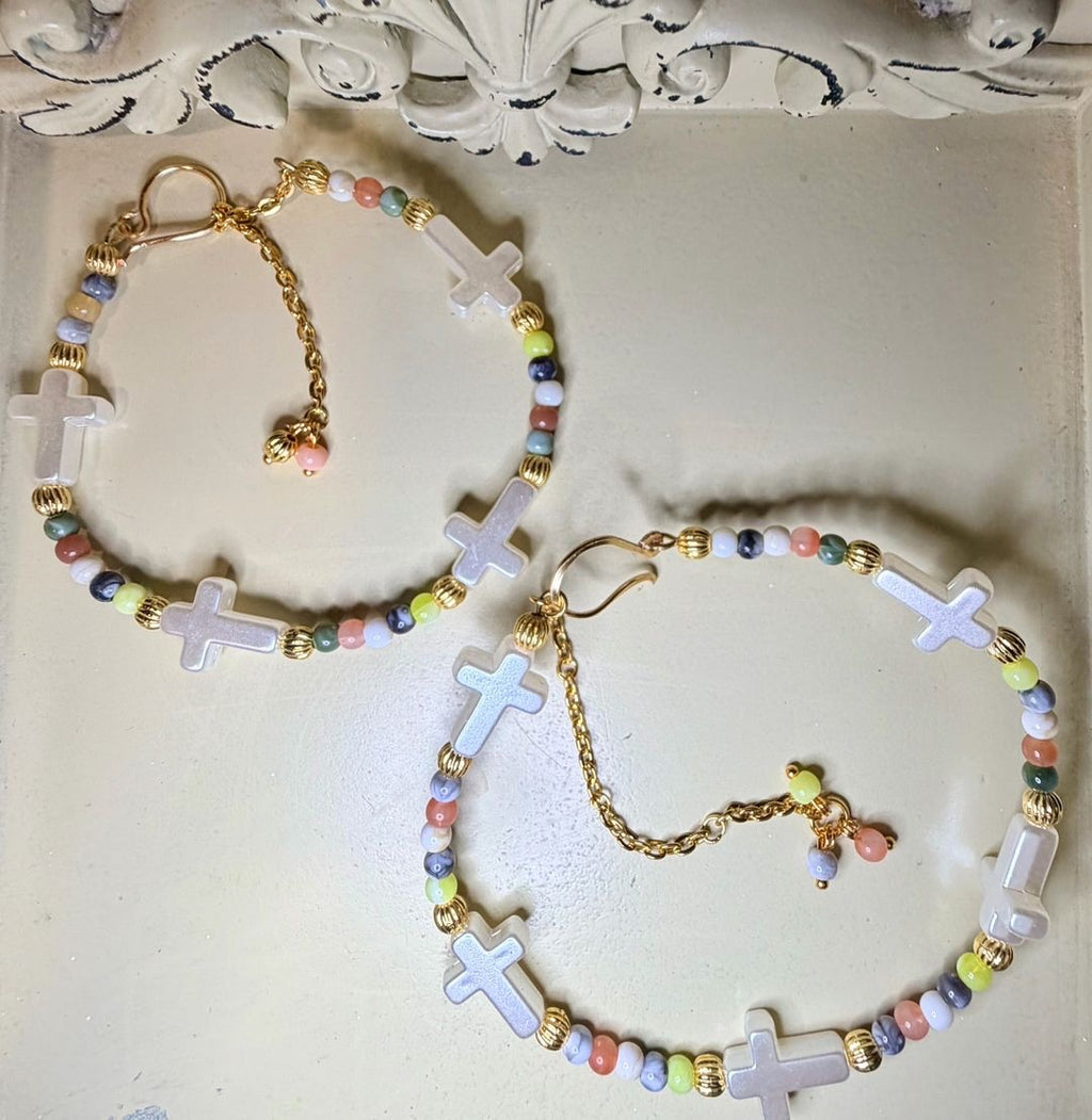 Holy Water Anklet & Bracelet Sets