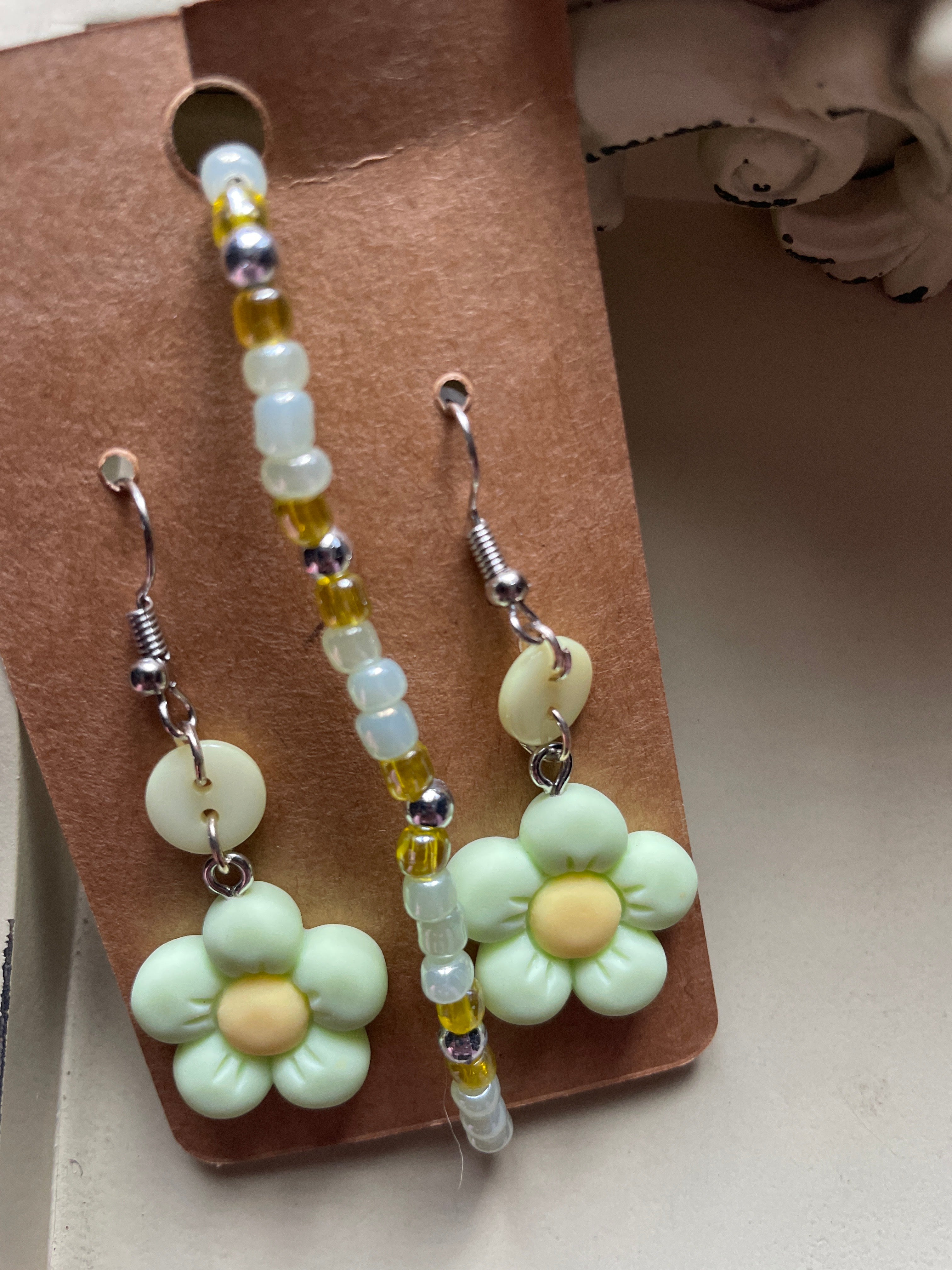 Mint Daisy Delight Jewelry Set