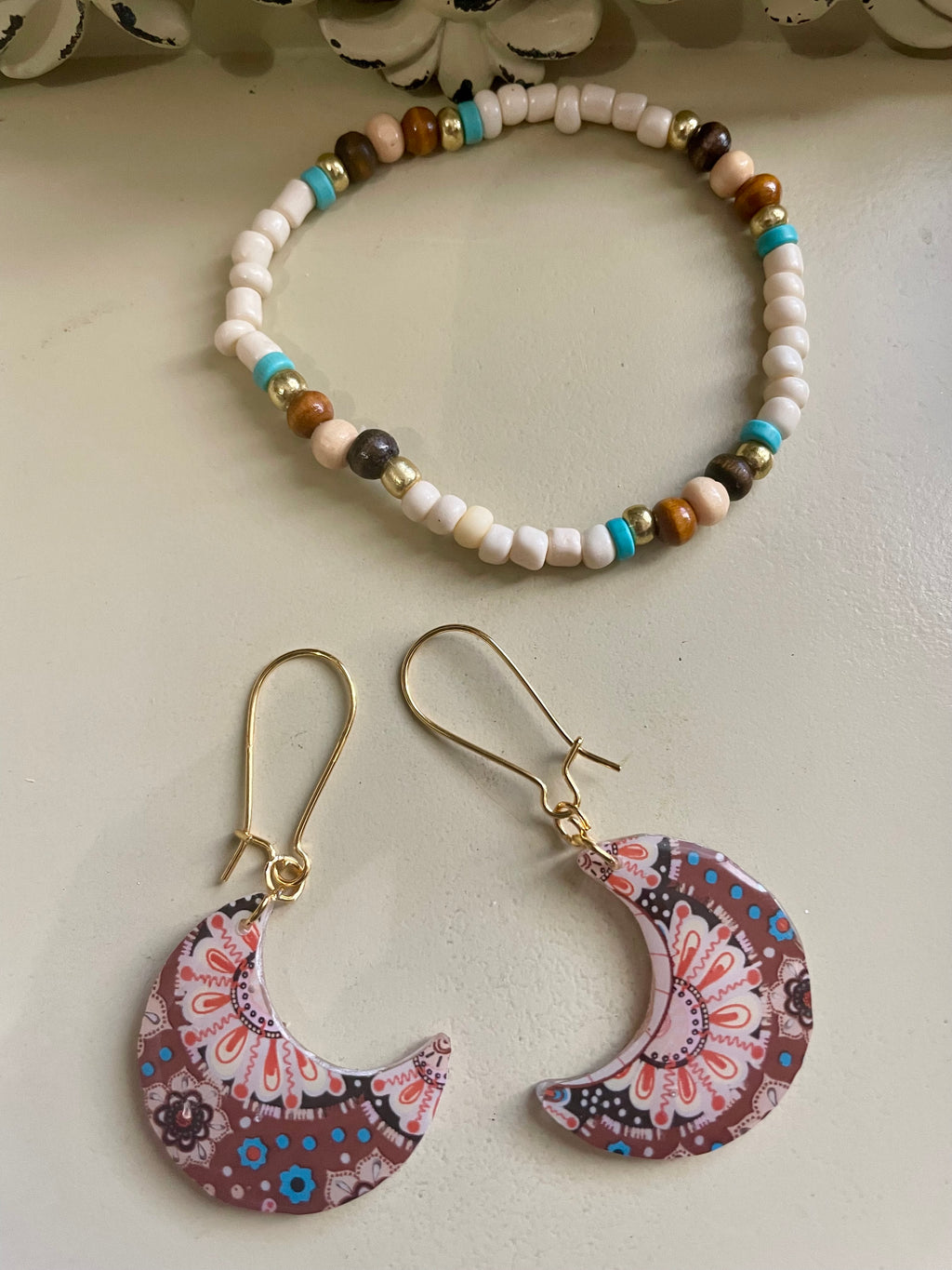Desert Moon Paisley Jewelry Set