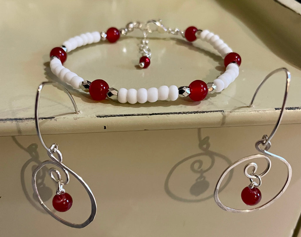 Cherry Bomb Stainless Jewelry Set