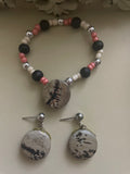 Dalmatian Jasper Stone Jewelry Sets