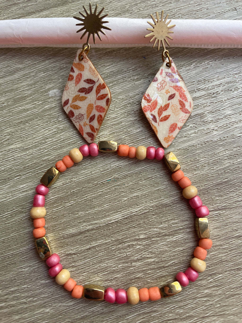 Autumn Leaves Starburst Set