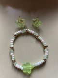 Mint Blossom Fairy Garden Set