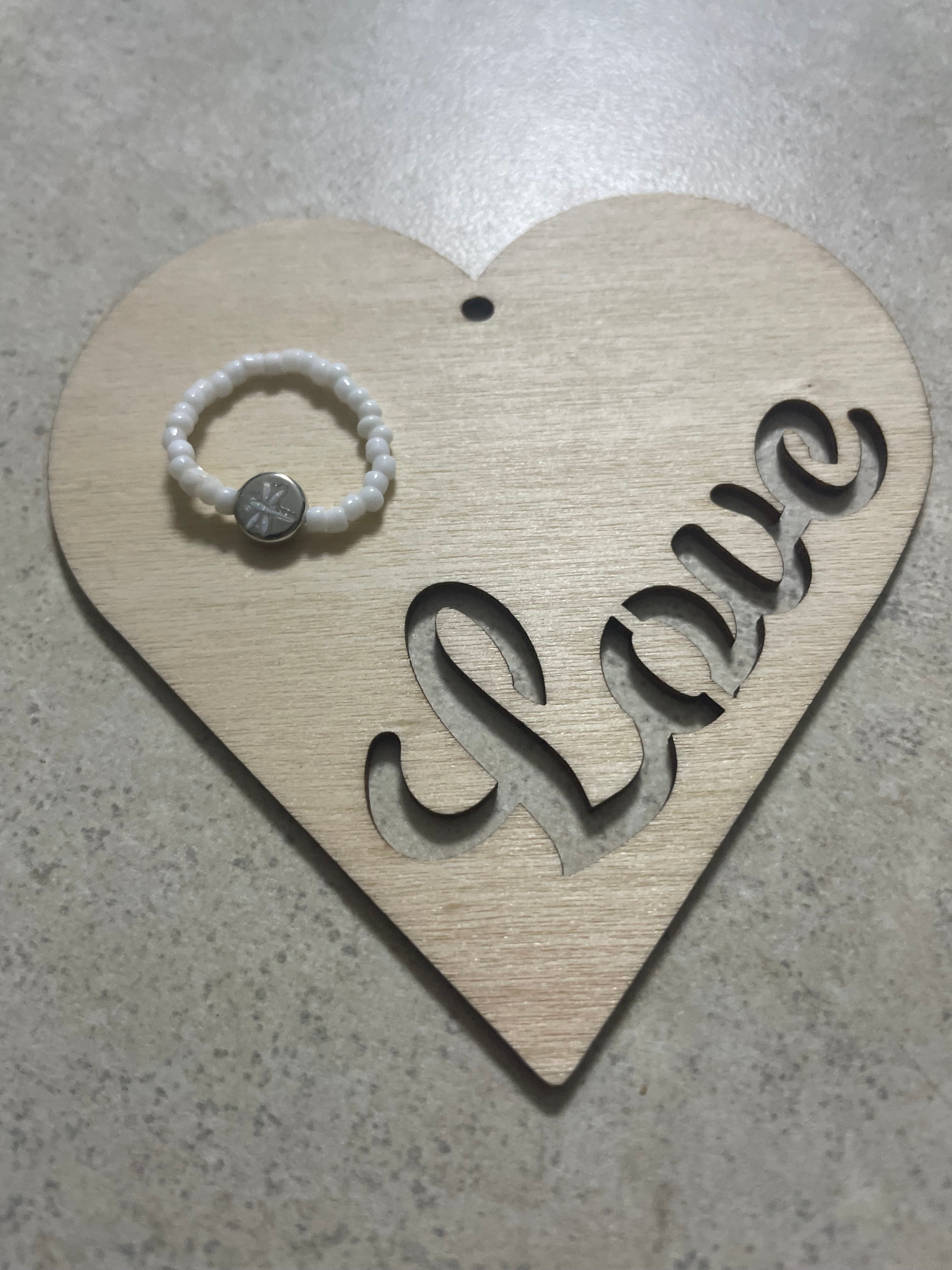 Handcrafted Bead Rings on multiple designs