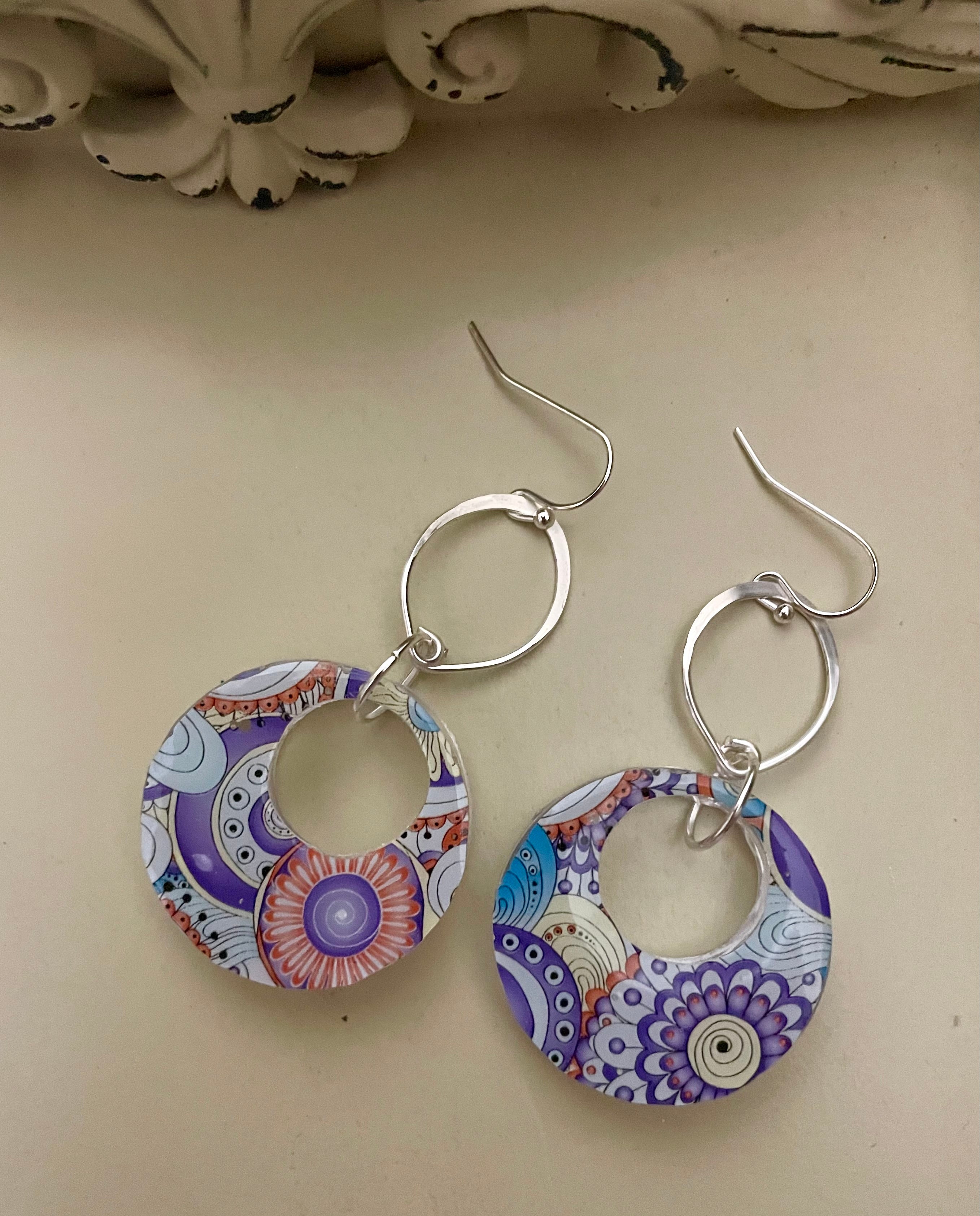 Boho Dreams- Earrings Silver