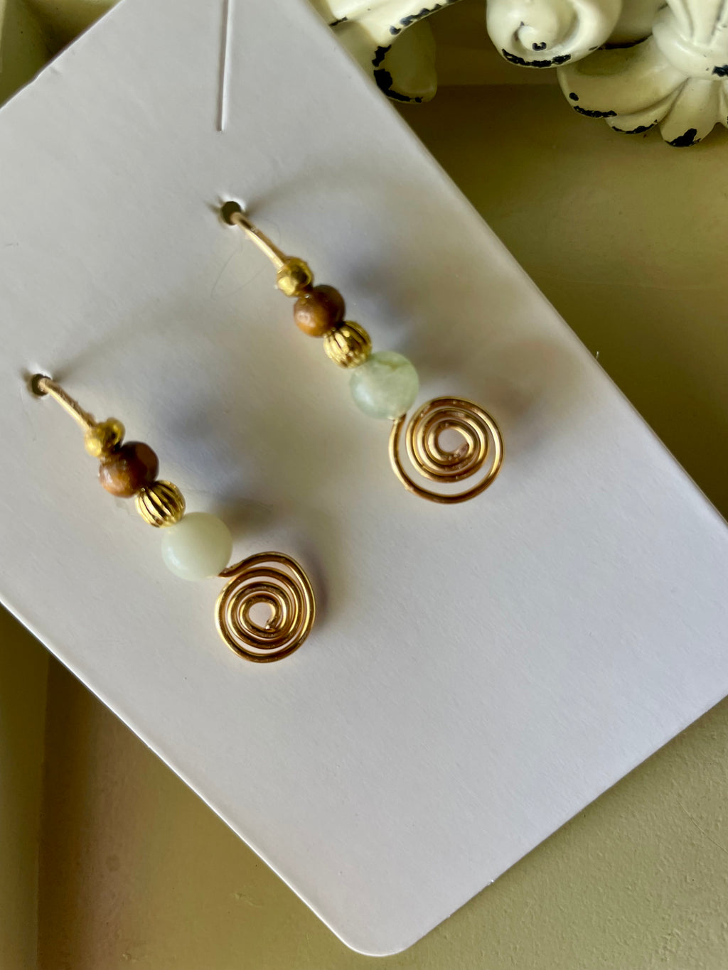 Golden Ocean Wave Gold Plated Jewelry Set