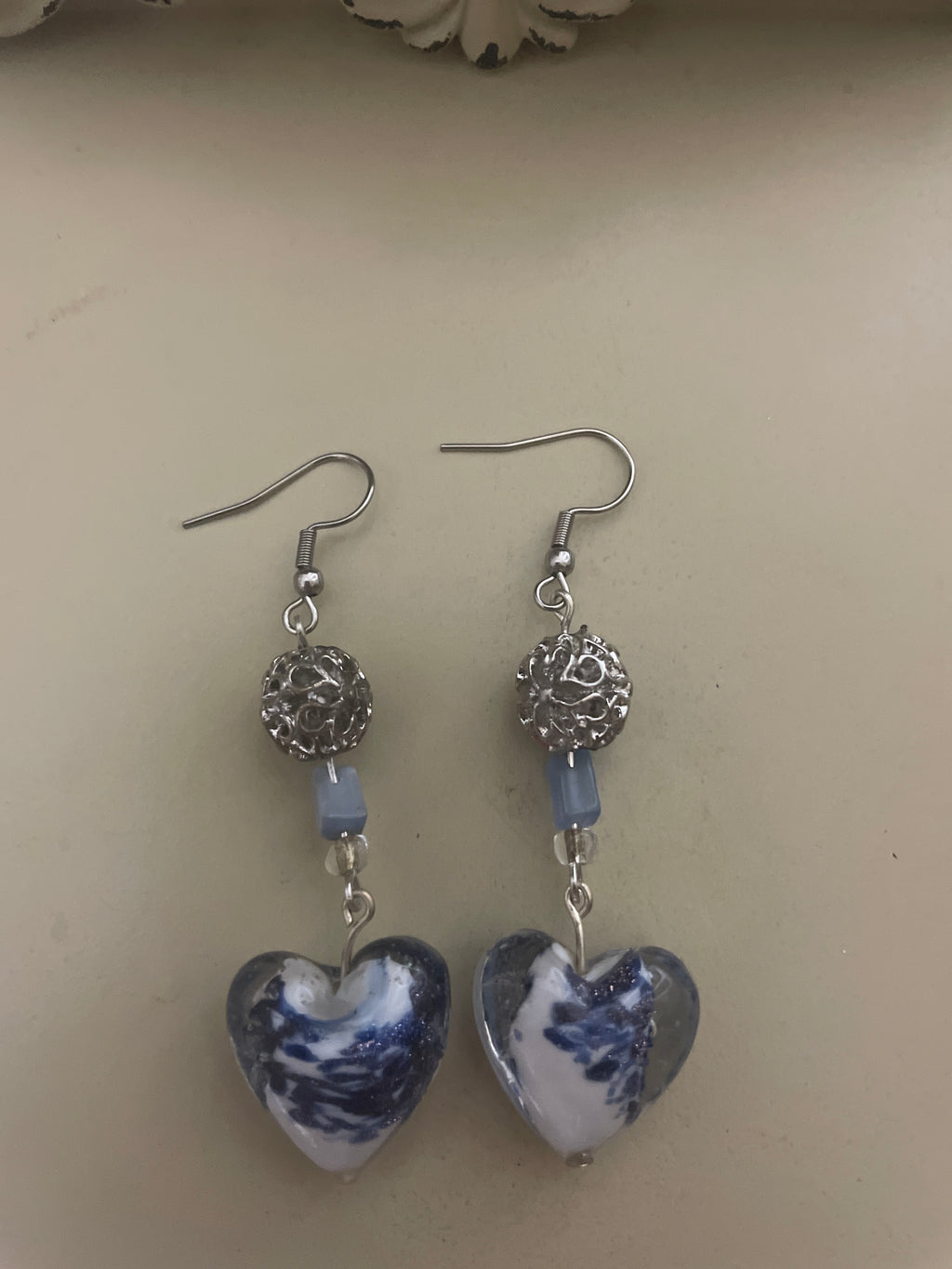 Midnight Blue Marble Drop Set