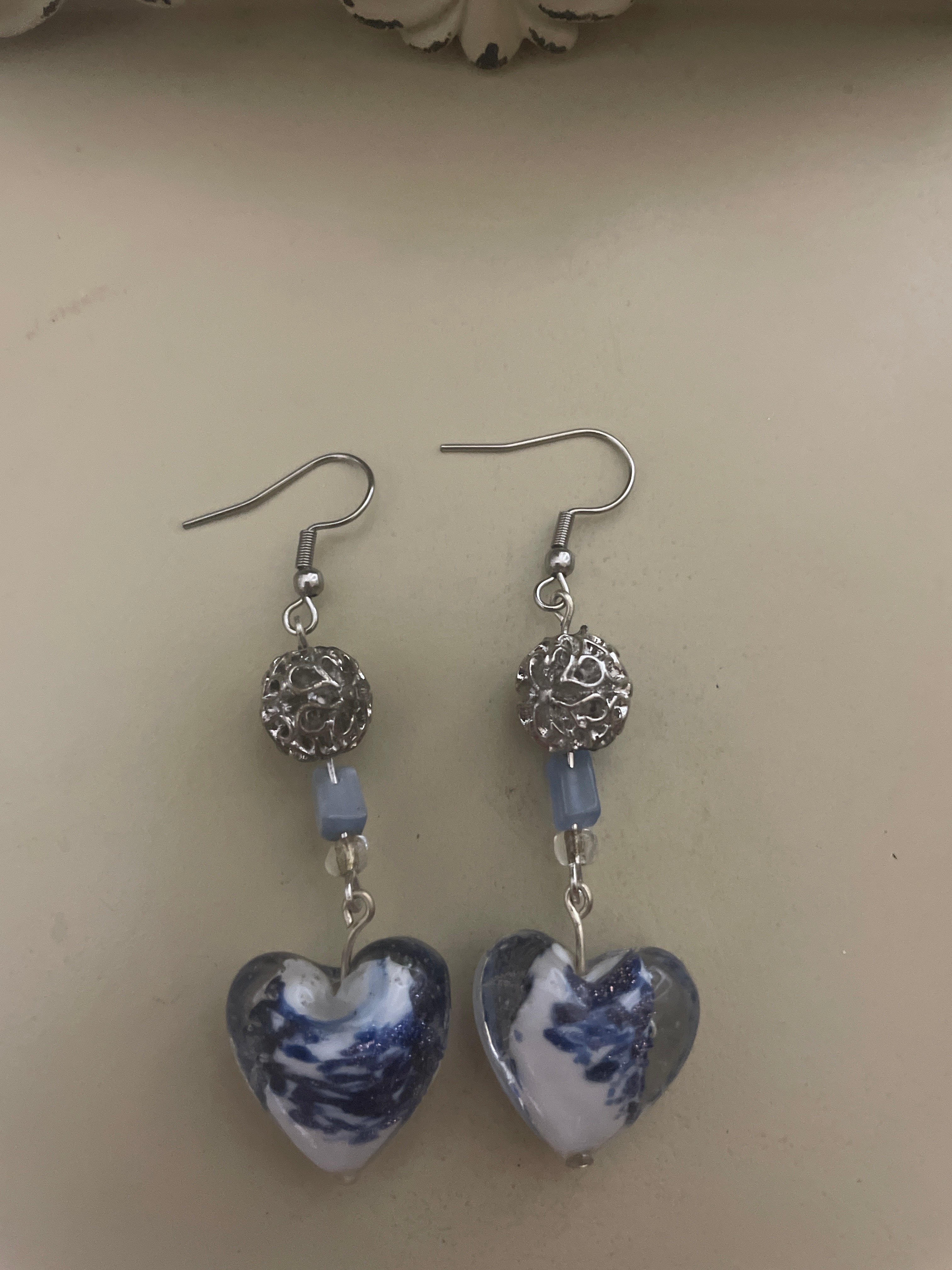 Midnight Blue Marble Drop Set