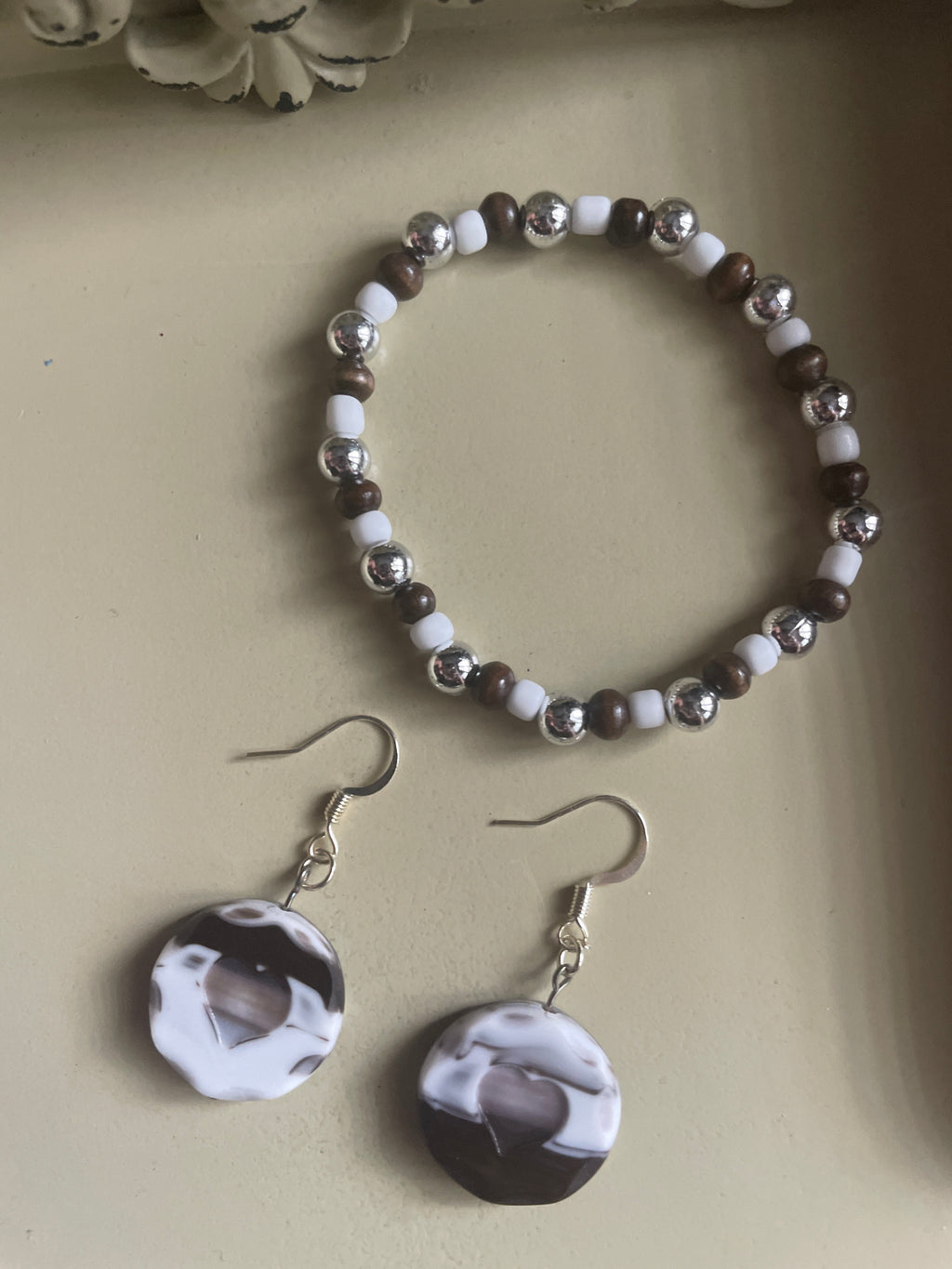 Chocolate Cream Dangle Set