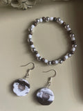 Chocolate Cream Dangle Set