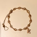 Gucci Link Personalized Charm Bracelet- Adjustable