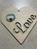 Turquoise Heart Ring