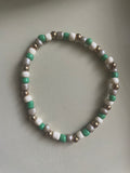 Blossom Seed Bead Stretch Bracelet