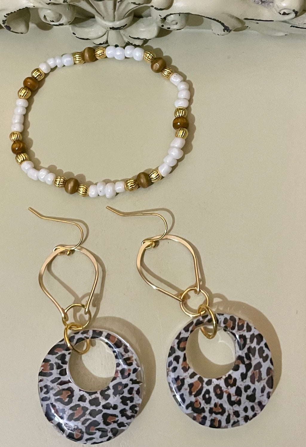Leopard Print Jewelry Set