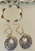Leopard Print Jewelry Set