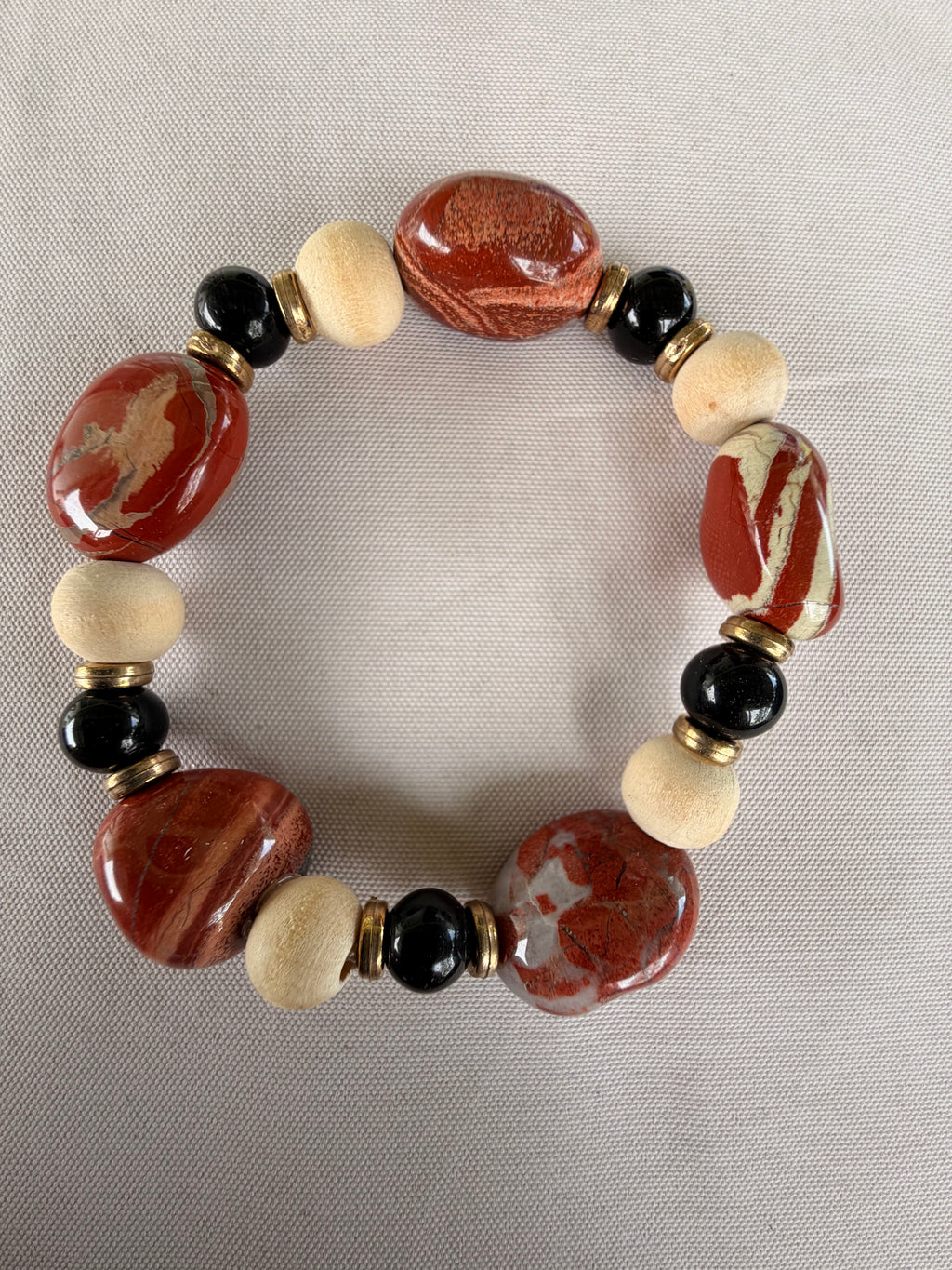 Autumn Embers Jasper Jewelry Set