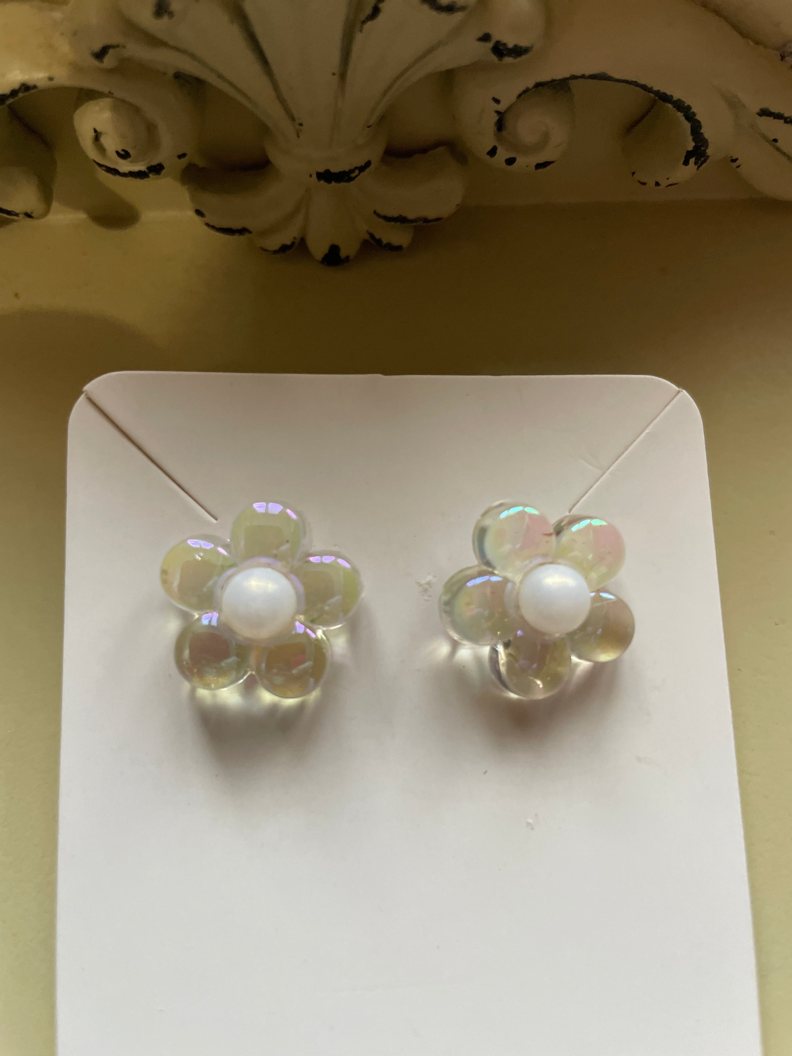 Pastel Holographic Stud Earrings