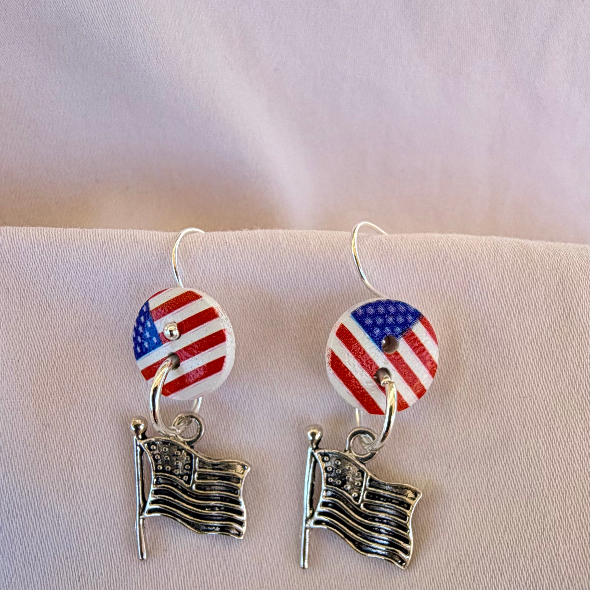 4th of July Independence Day Patriotic Red White Blue Beaded Jewelry Set by SublimeDesignsBySuzie in Ormond Beach - SublimeDesignsBySuzie