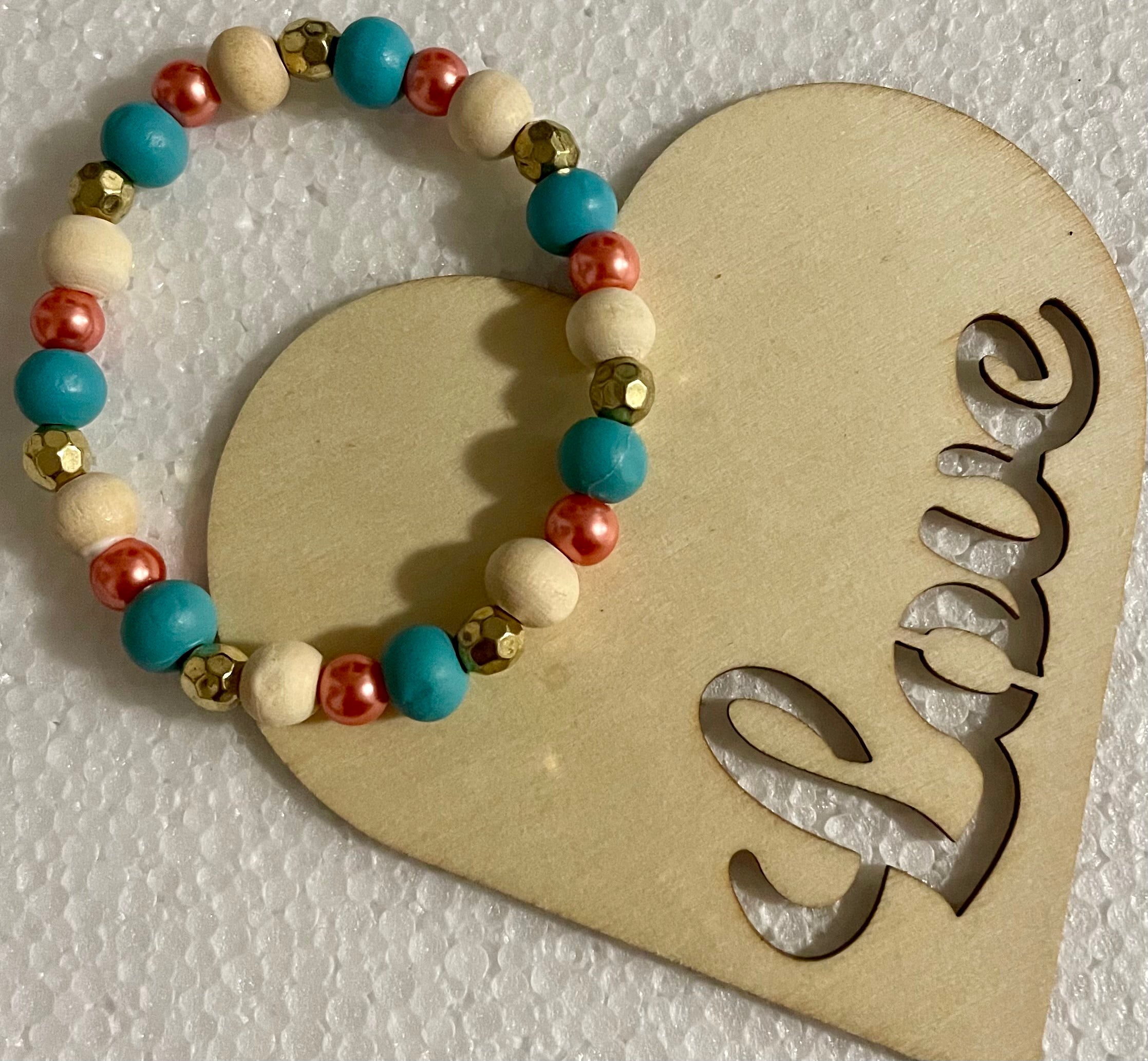 Custom Beaded Bracelets- All Colors