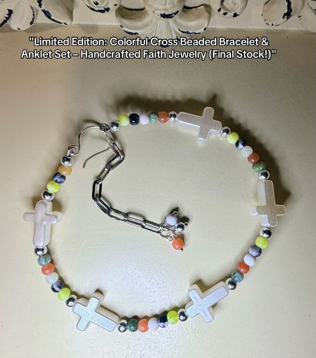 Holy Water Anklet & Bracelet Sets