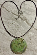 Spring Meadow Green Chrysoprase Pendant Necklace