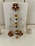Bohemian Flower Dangle Jewelry Set