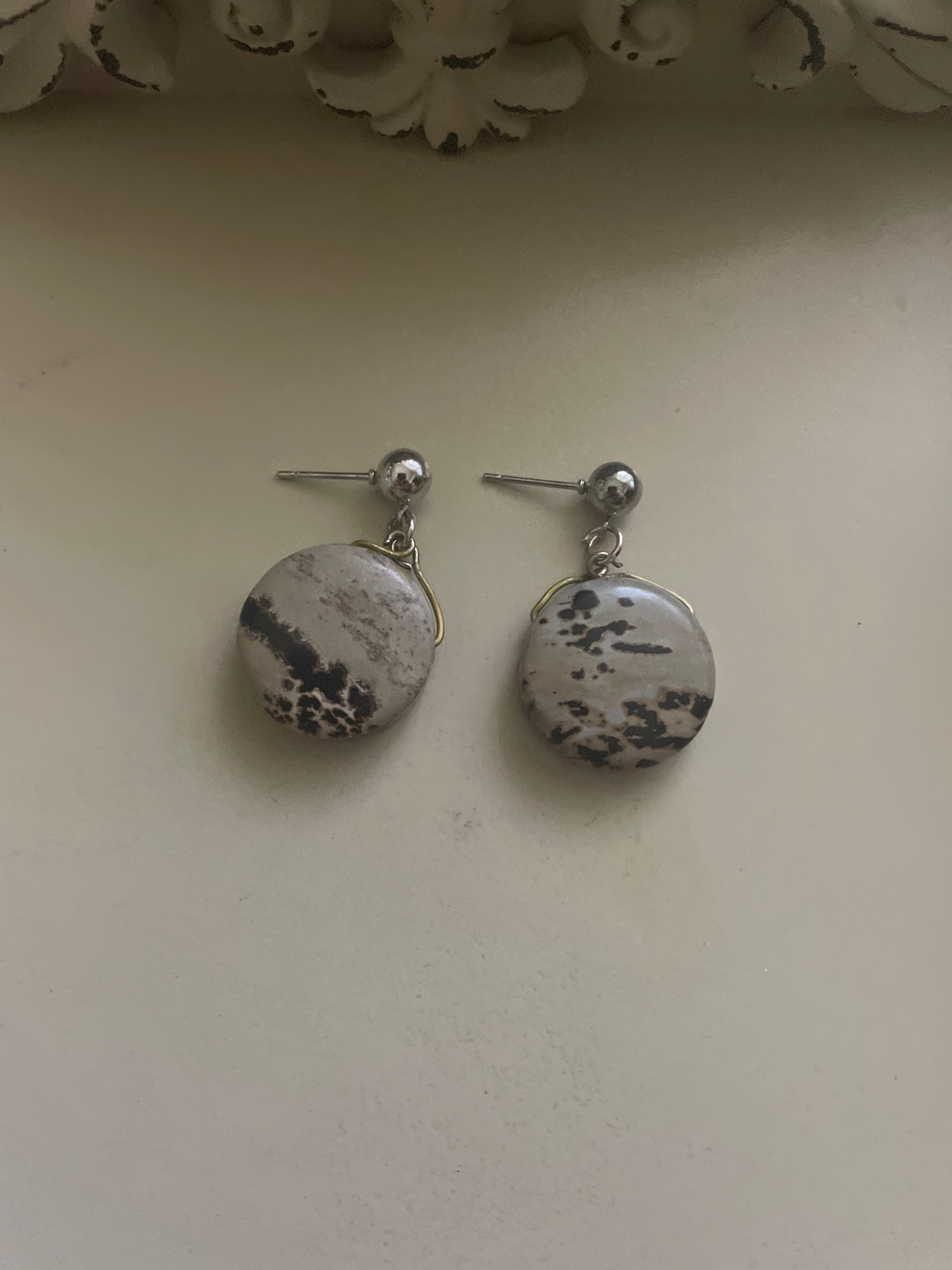 Dalmatian Jasper Stone Jewelry Sets
