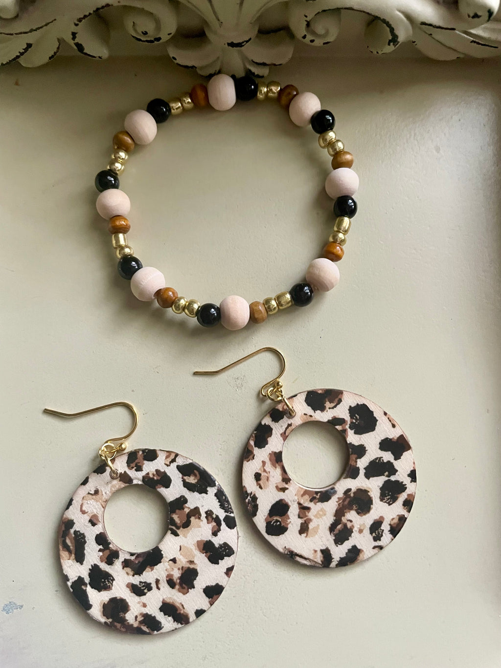 Wild Whisper Leopard Jewelry Set