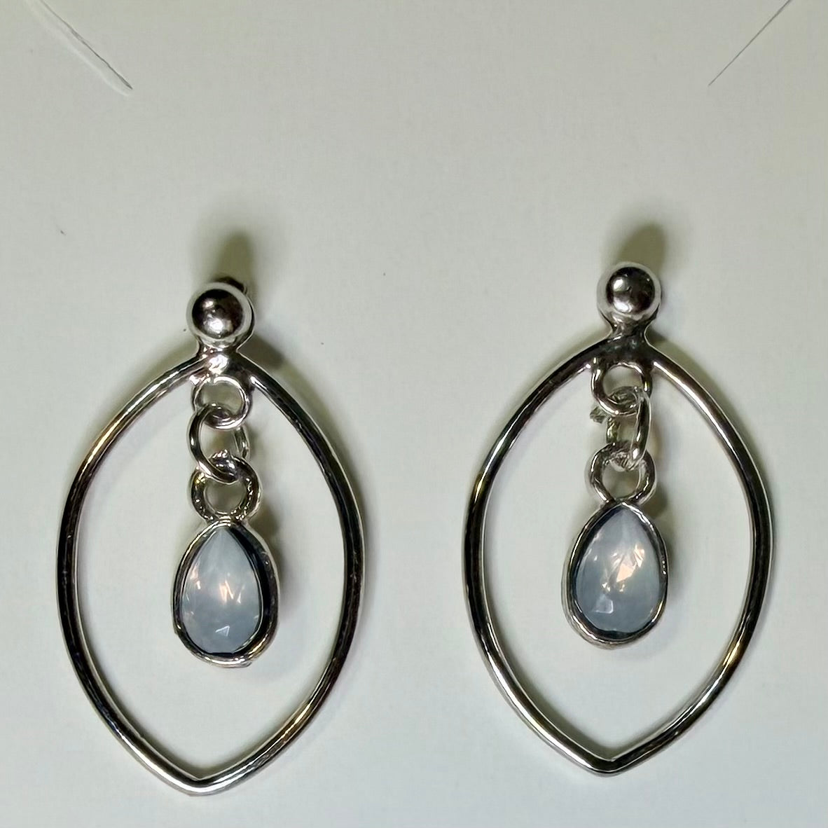 Sky Mist White and Blue Pearl Jewelry Set by SublimeDesignsBySuzie