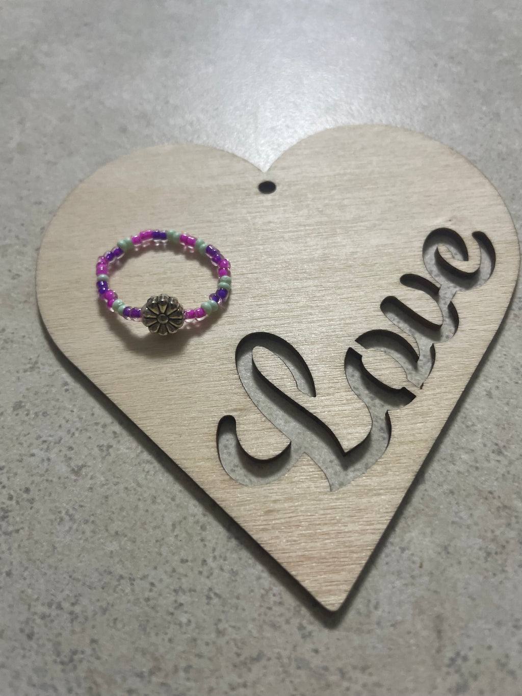 Handcrafted Bead Rings on multiple designs