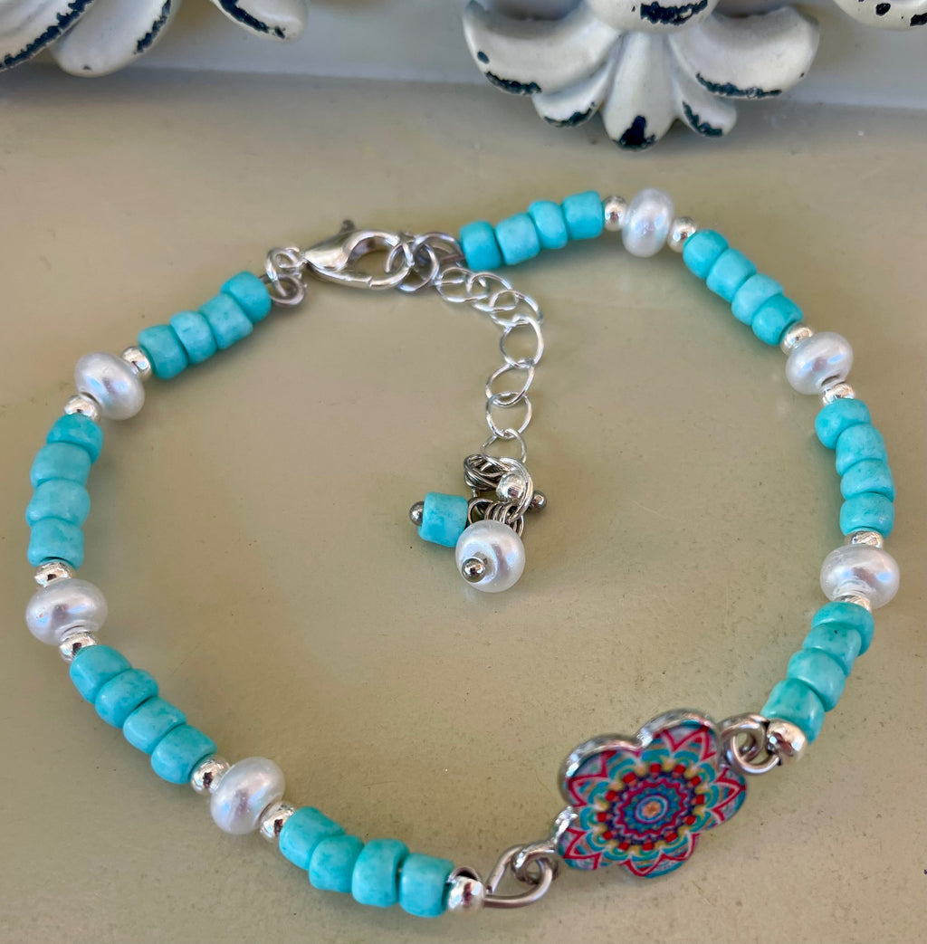 Bohemian Bloom Mandala Jewelry Set by Sublime Designs by Suzie