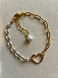 18K Gold Plated Paperclip Figaro Mix & Match Bracelet/Anklet- SublimeDesignsBySuzie