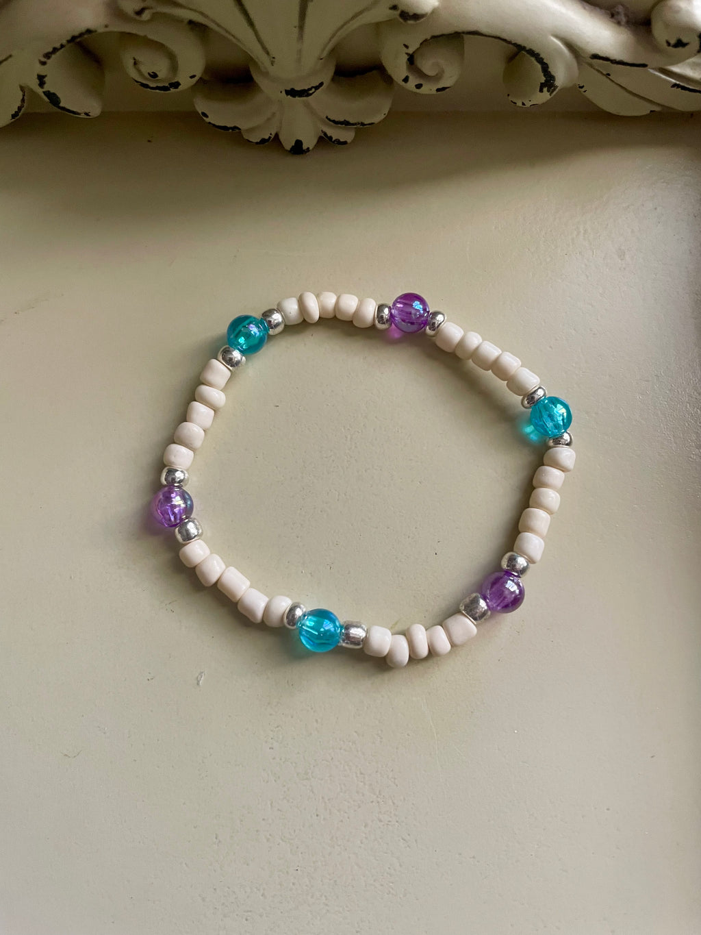 Psychedelic Floral Drop Jewelry Set