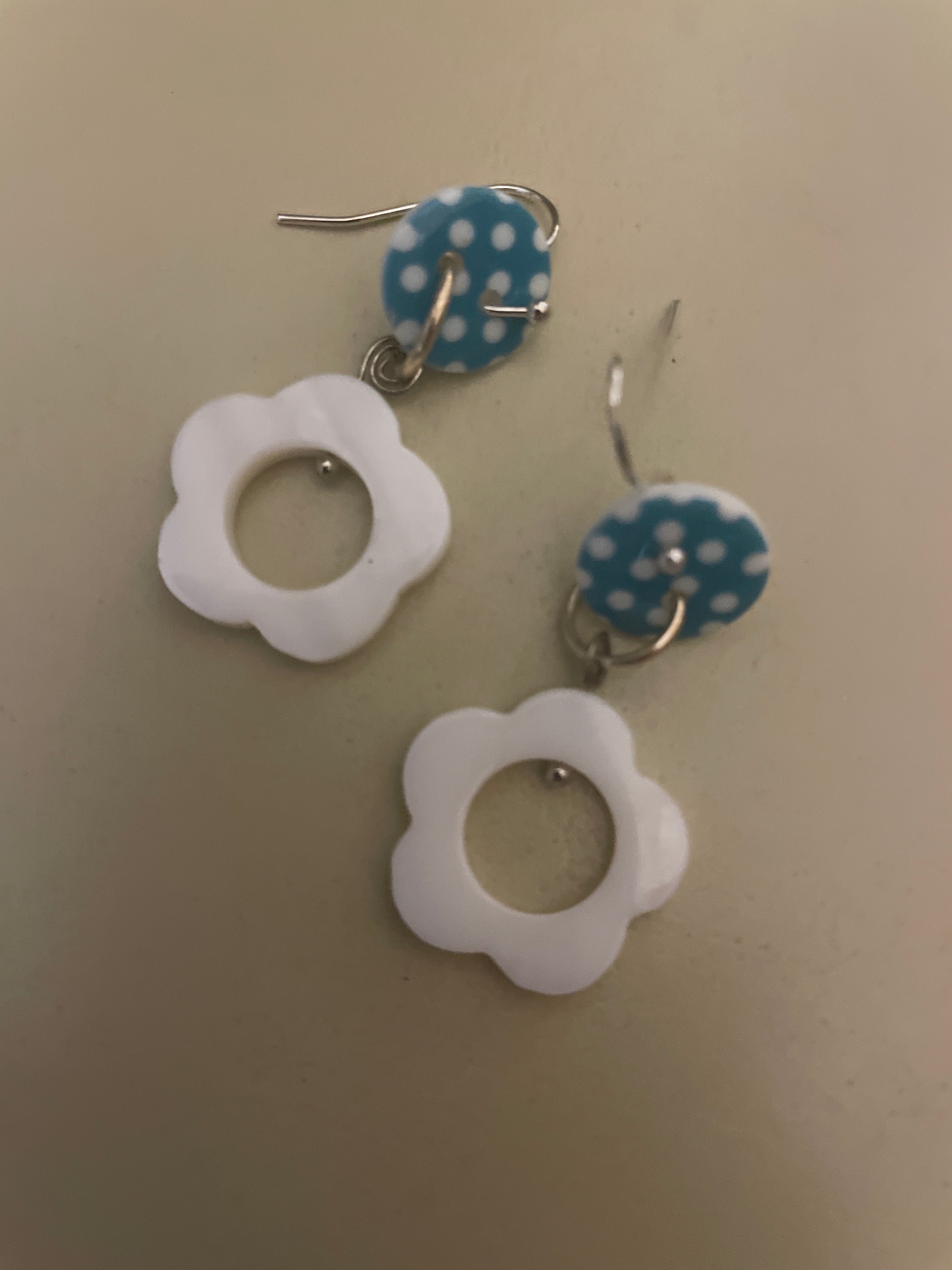 Polka Dot or Daisy Mother of Pearl Sets