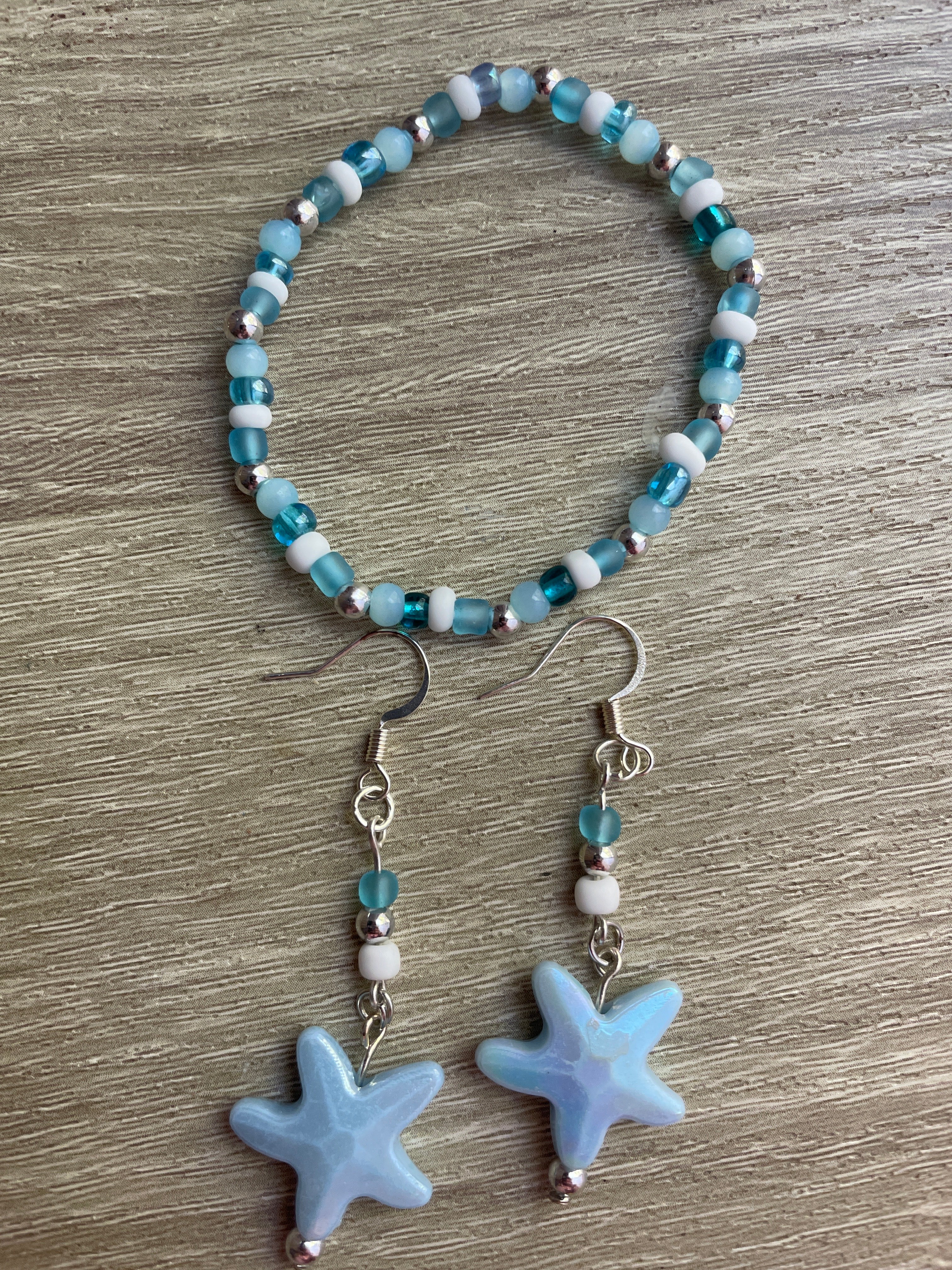 Starfish Dangle Drops Jewelry Sets - 4 Variants