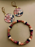 Midnight Mauve Blossom Pura Vida Set