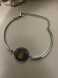 Pineapple Stainless Bangle Bracelet