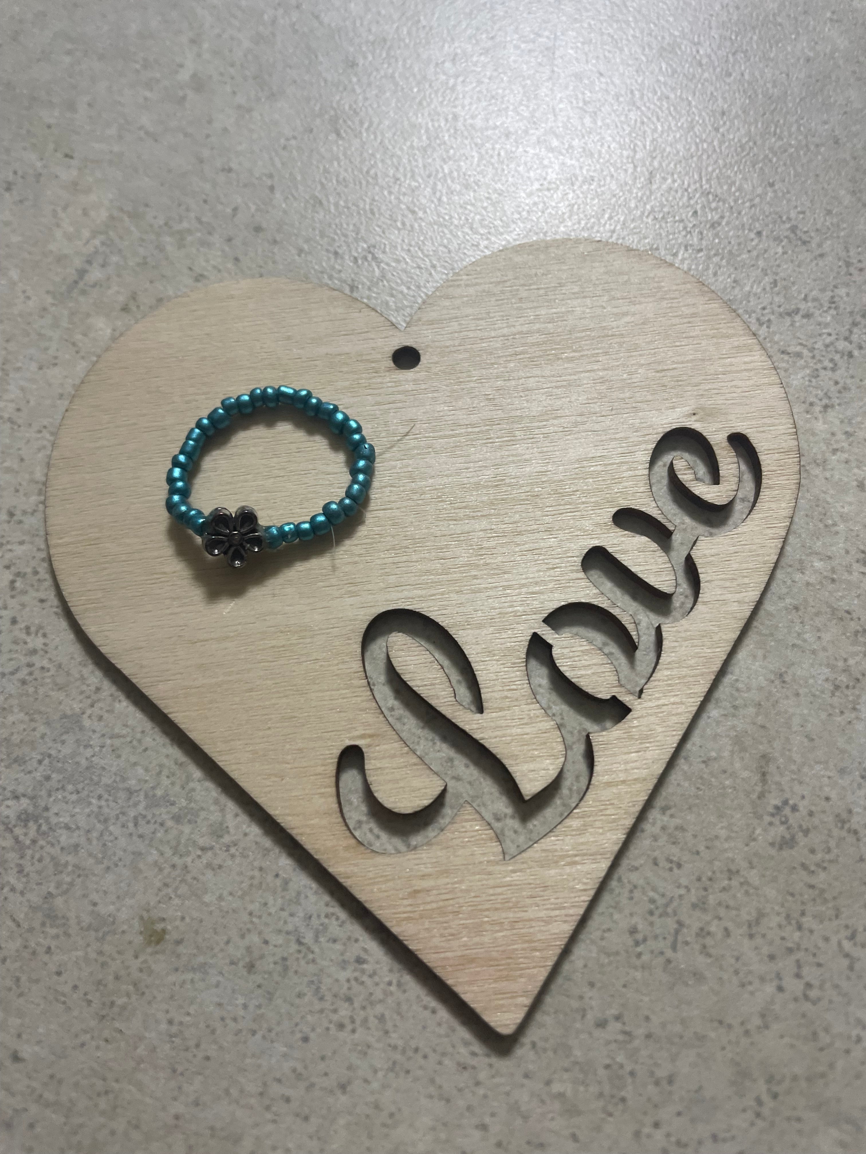 Handcrafted Bead Rings on multiple designs