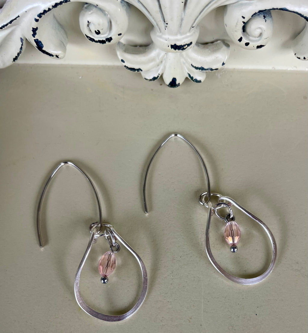 Blush Whisper Sterling Silver Jewelry Set- Sublime Designs by Suzie