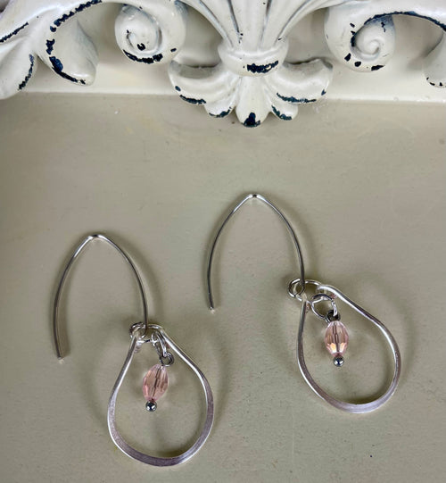 Blush Whisper Sterling Silver Jewelry Set- Sublime Designs by Suzie