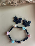 Pastel Dot Coup Flower Jewelry Set