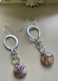 Earthy Cascade Jasper Earrings
