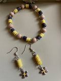 Daisy Darling Jewelry Set in Yellow